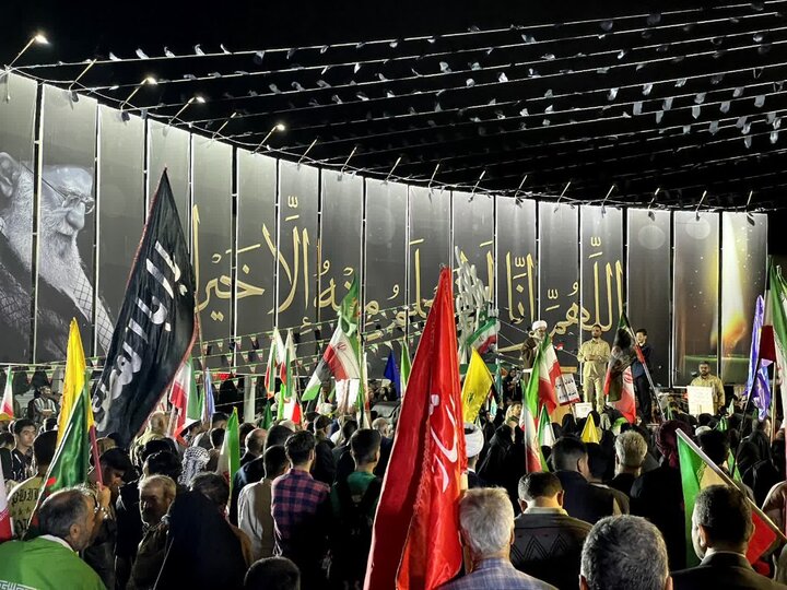تصاویر/ موج هفتادوسوم اجتماع حامیان وطن در ملارد