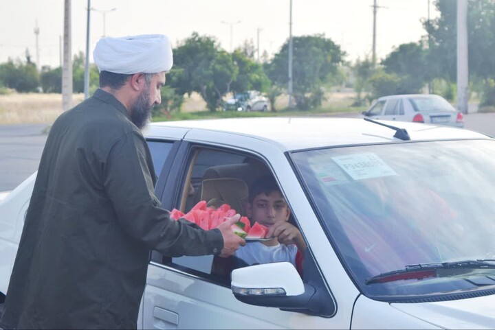 تصاویر/ فعالیت طلاب مدرسه علمیه حضرت بقیه الله(عج)