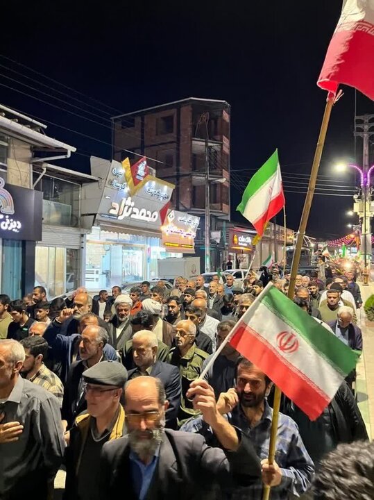 تصاویر/ راهپیمایی پرشور مردم گلوگاه