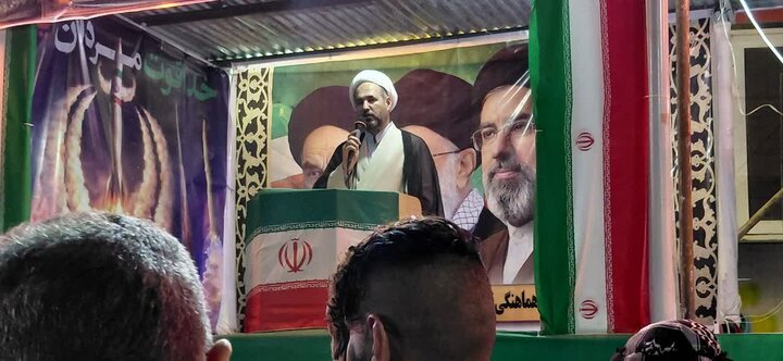 تصاویر/  استمرار فعالیت موکب رهبر شهید مدرسه علمیه امام محمدباقر(علیه‌السلام) شهرستان شاهین‌دژ