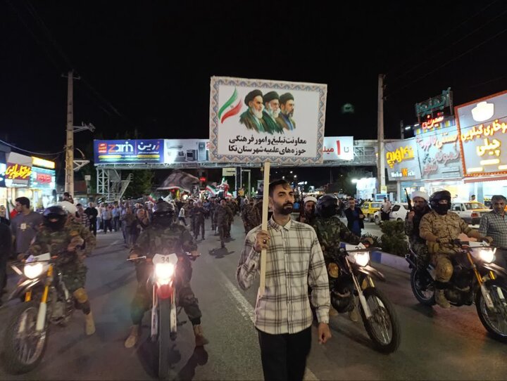 تصاویر/ حضور حماسی مبلغین هجرت در شهرستان نکا