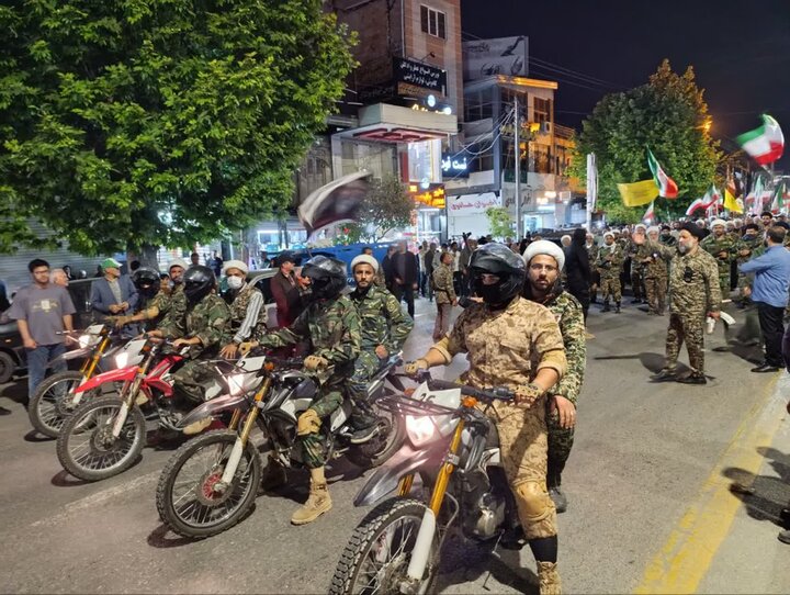 تصاویر/ حضور حماسی مبلغین هجرت در شهرستان نکا