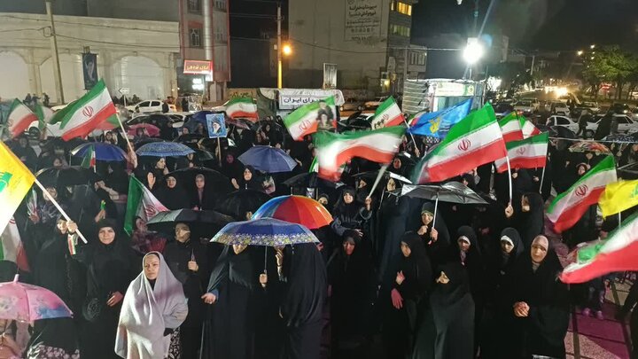 تصاویر/هفتاد و سومین شب حضور پرشور مردم ولایتمدار مامونیه در تجدید بیعت با آرمان‌های انقلاب