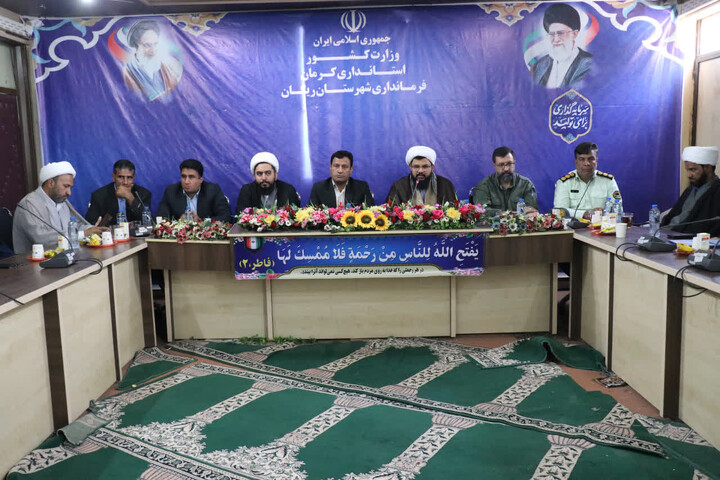 تصاویر/ انتصاب مدیر اداره تبلیغات اسلامی شهرستان ریگان