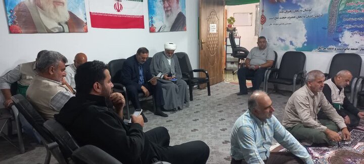 تصاویر/ دیدار امام جمعه دابودشت با کانون خدمت رضوی (ع)