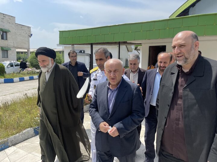 تصاویر/ حضور امام جمعه نوشهر در مراسم چهلم سپهبد شهید سید عبدالرحیم موسوی