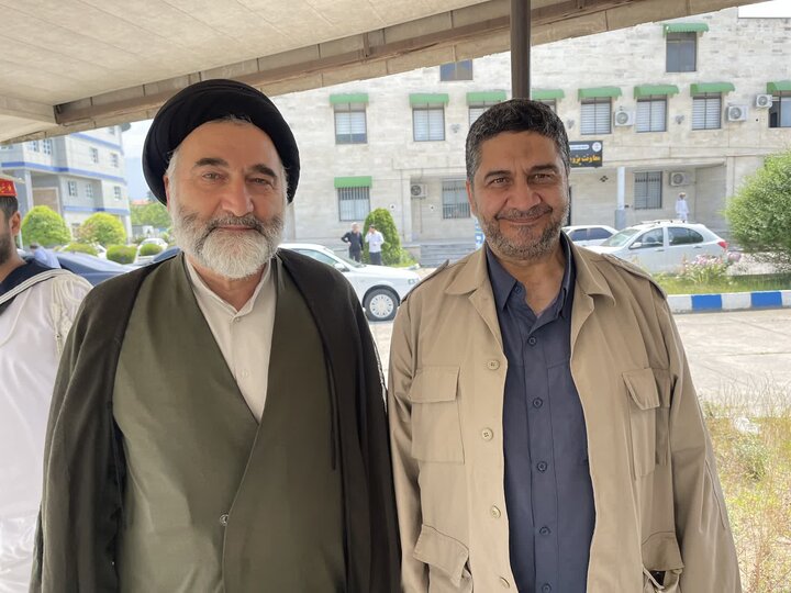تصاویر/ حضور امام جمعه نوشهر در مراسم چهلم سپهبد شهید سید عبدالرحیم موسوی