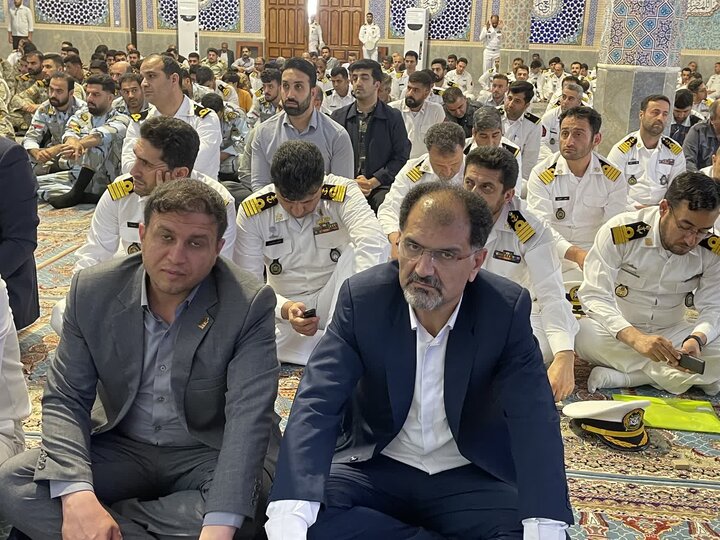 تصاویر/ حضور امام جمعه نوشهر در مراسم چهلم سپهبد شهید سید عبدالرحیم موسوی