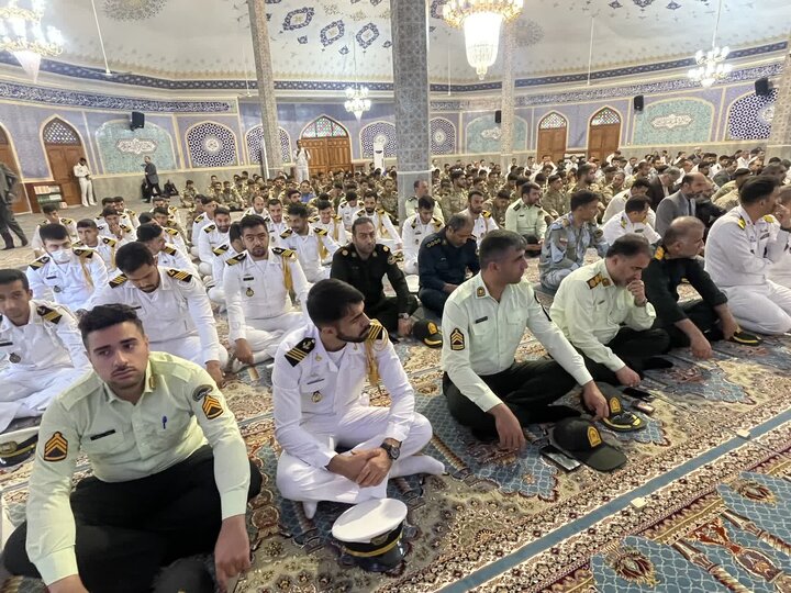 تصاویر/ حضور امام جمعه نوشهر در مراسم چهلم سپهبد شهید سید عبدالرحیم موسوی
