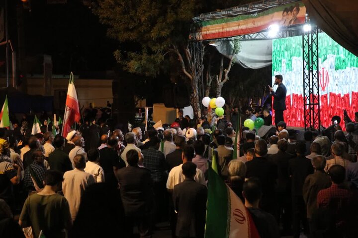 تصاویر/ هفتاد و پنجمین اجتماع شبانه مردمی در قرچک