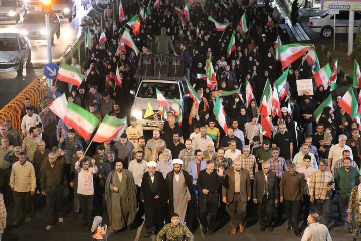 تصاویر/ هفتاد و پنجمین اجتماع شبانه مردمی در قرچک