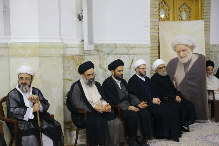تصاویر / مراسم سالگرد آیت الله العظمی بهجت در قم