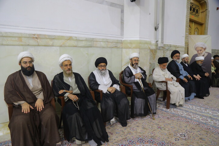 تصاویر / مراسم سالگرد آیت الله العظمی بهجت در قم