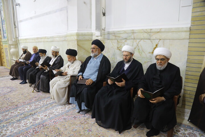 تصاویر / مراسم سالگرد آیت الله العظمی بهجت در قم