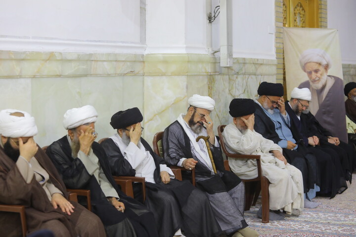 تصاویر / مراسم سالگرد آیت الله العظمی بهجت در قم