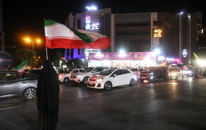 تصاویر/ اجتماع حامیان وطن در منطقه یک تهران
