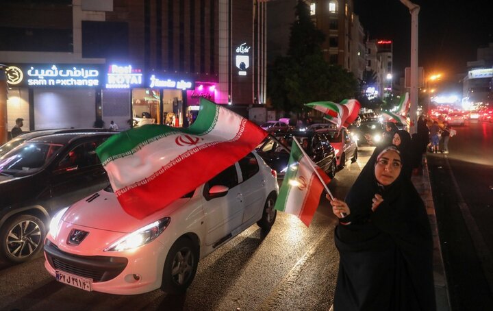 تصاویر/ اجتماع حامیان وطن در منطقه یک تهران