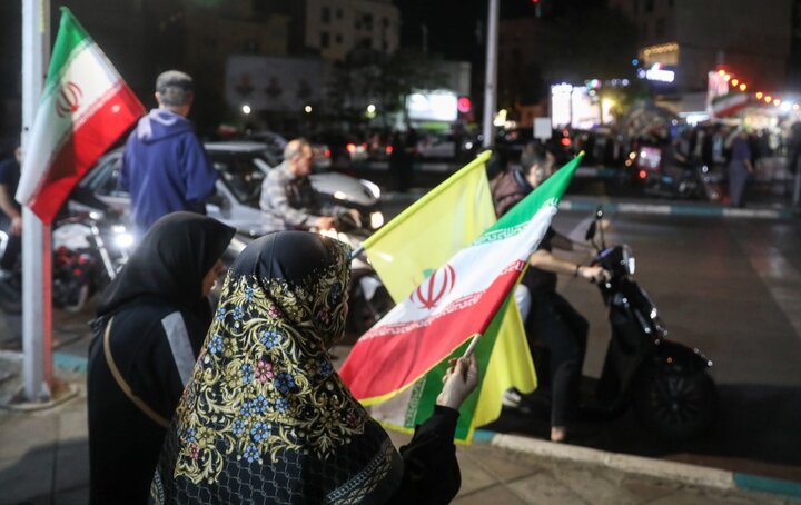 تصاویر/ اجتماع حامیان وطن در منطقه یک تهران