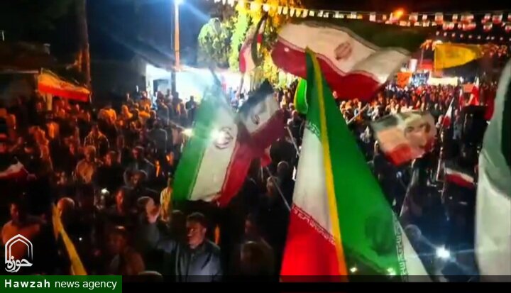 فیلم| میدان‌داری الشتری‌ها در هفتاد و سومین شب حماسه خیابان