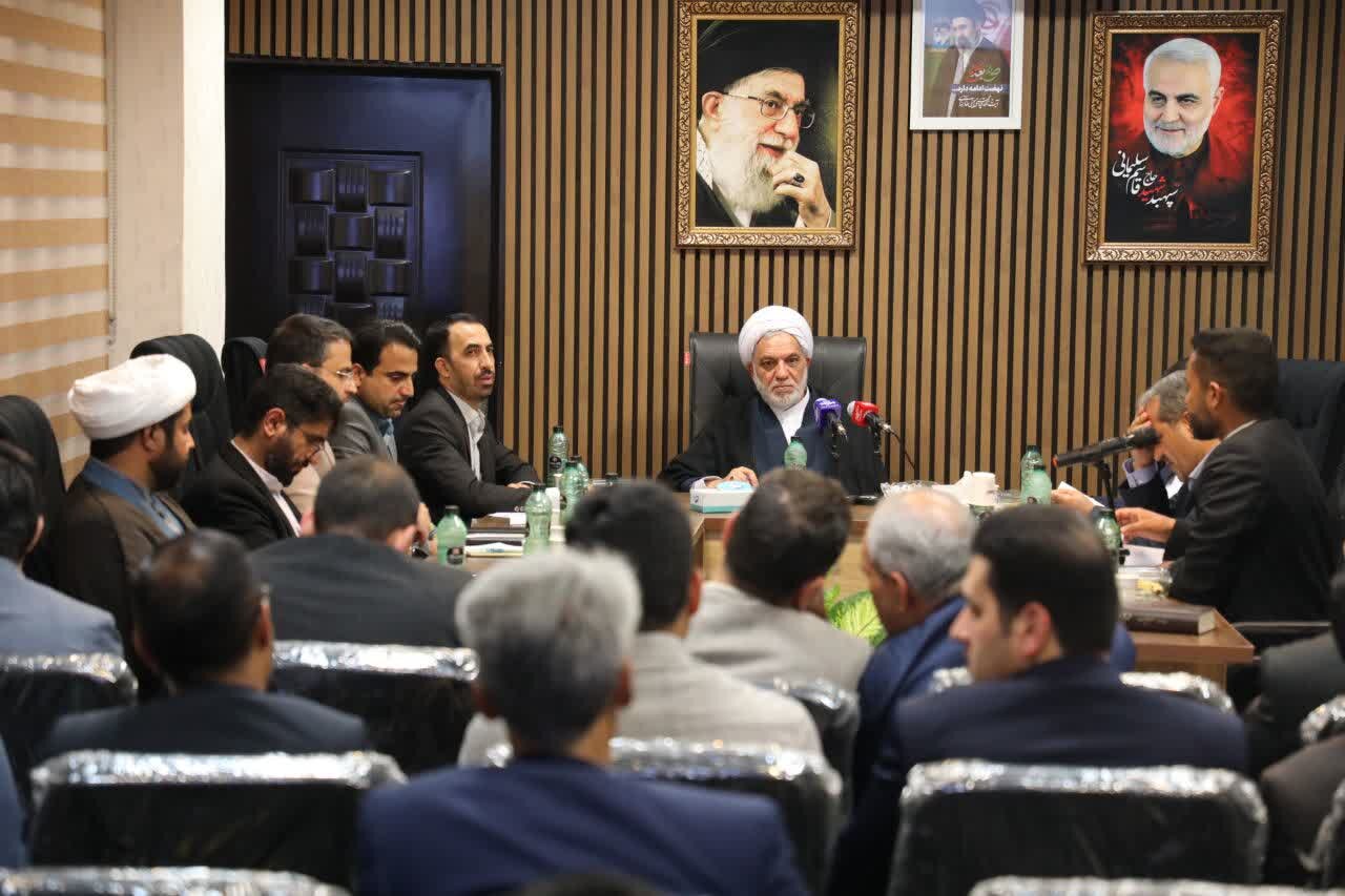 سفر دو روزه رئیس کل دادگستری و معاونین قضایی به شرق استان کرمان