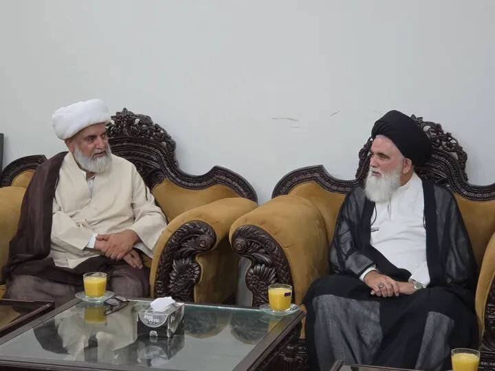 علامہ سید جواد نقوی کی جامعہ الولایۃ میں علامہ راجہ ناصر عباس جعفری سے ملاقات؛ شہید امت کانفرنس سمیت اہم امور پر تبادلہ خیال
