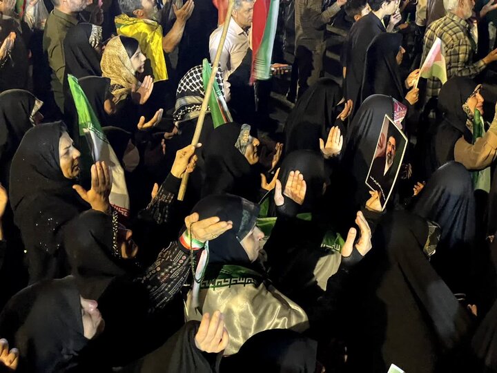 تصاویر/ هفتادوچهارمین شب ایستادگی مردم انقلابی ملارد
