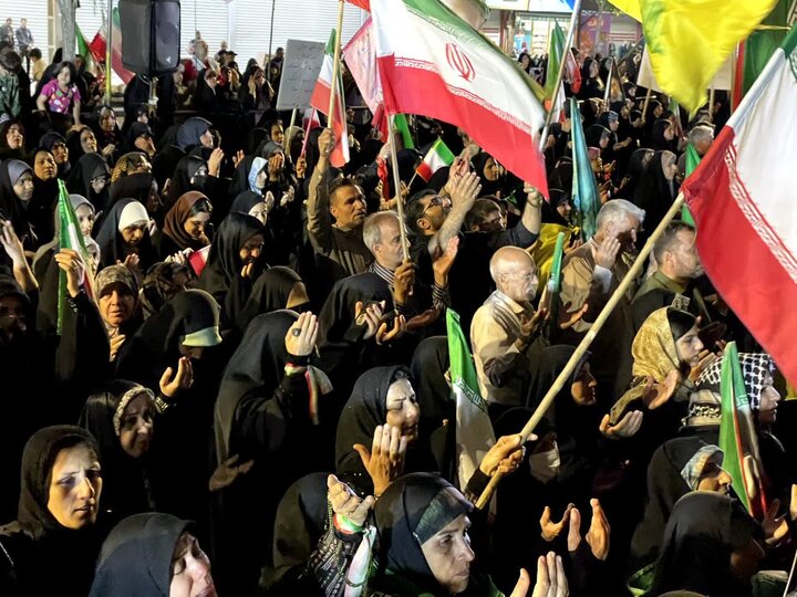 تصاویر/ هفتادوچهارمین شب ایستادگی مردم انقلابی ملارد