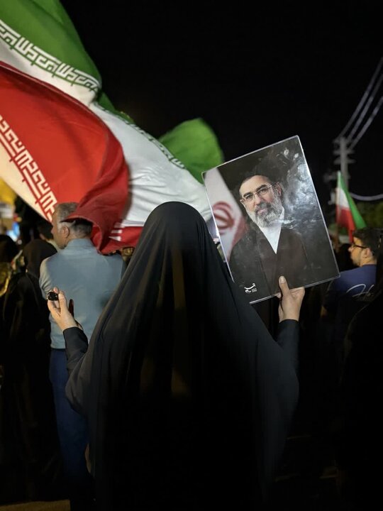 تصاویر/ هفتادوچهارمین شب ایستادگی مردم انقلابی ملارد