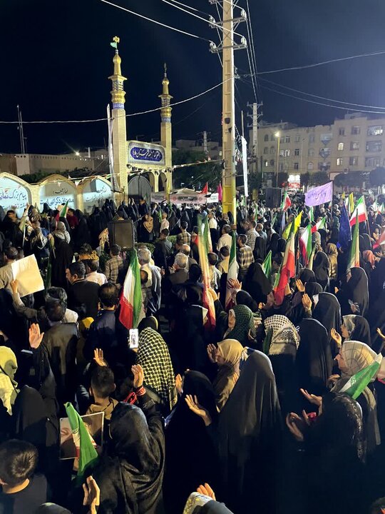 تصاویر/ هفتادوچهارمین شب ایستادگی مردم انقلابی ملارد