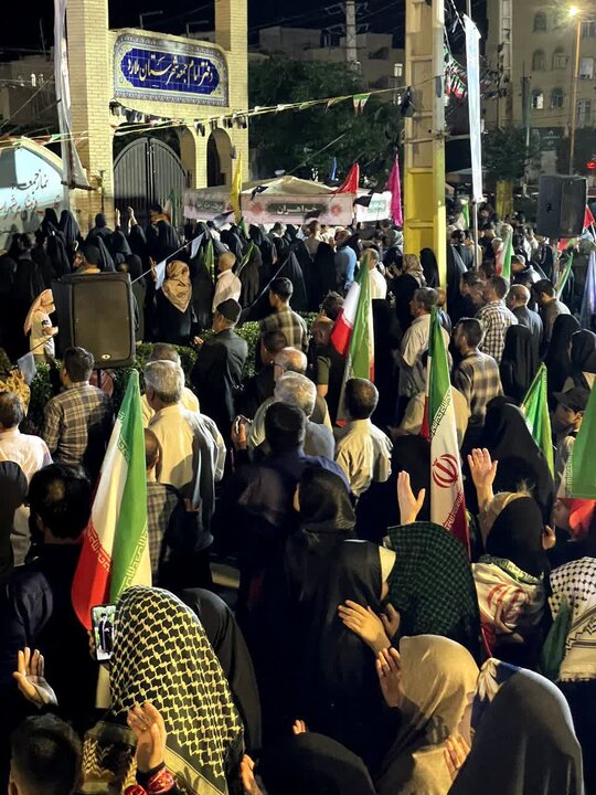 تصاویر/ هفتادوچهارمین شب ایستادگی مردم انقلابی ملارد