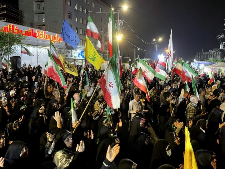 تصاویر/ هفتادوچهارمین شب ایستادگی مردم انقلابی ملارد