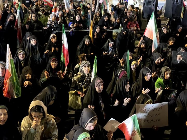 تصاویر/ هفتادوچهارمین شب ایستادگی مردم انقلابی ملارد