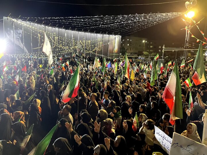 تصاویر/ هفتادوچهارمین شب ایستادگی مردم انقلابی ملارد