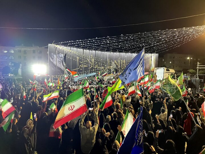 تصاویر/ هفتادوچهارمین شب ایستادگی مردم انقلابی ملارد