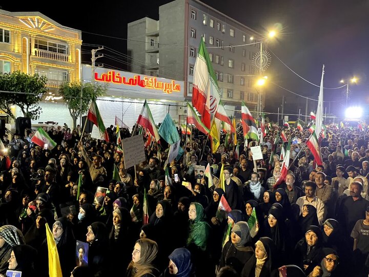 تصاویر/ هفتادوچهارمین شب ایستادگی مردم انقلابی ملارد