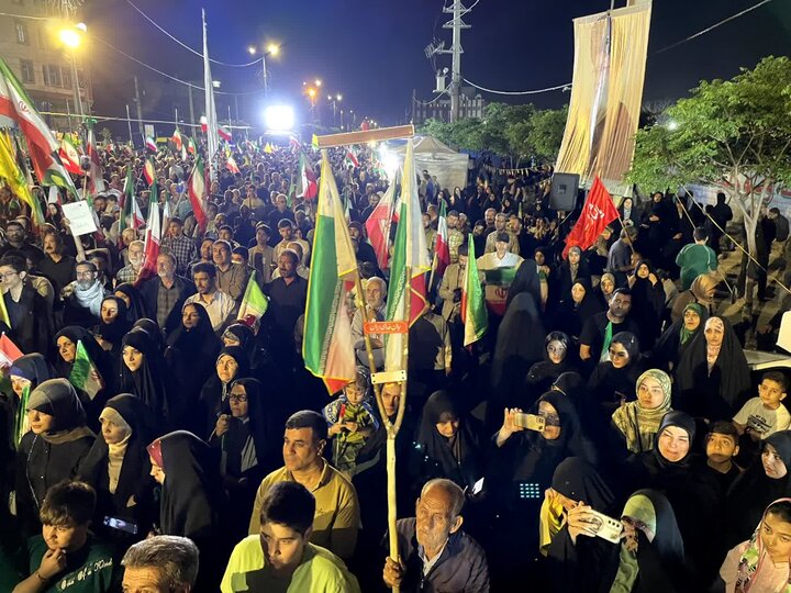 تصاویر/ هفتادوچهارمین شب ایستادگی مردم انقلابی ملارد