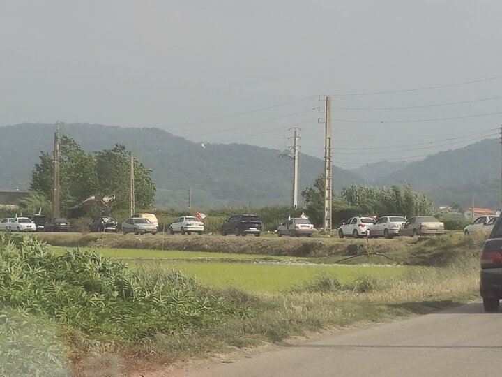 تصاویر/ کاروان خودرویی آمل در روز بیست و سوم اردیبهشت