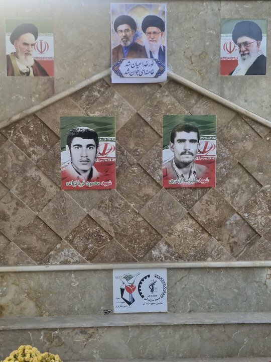 تصاویر/ اهتزاز پرچم ایران در تجمع پرشور روستای وسطی کلای آمل