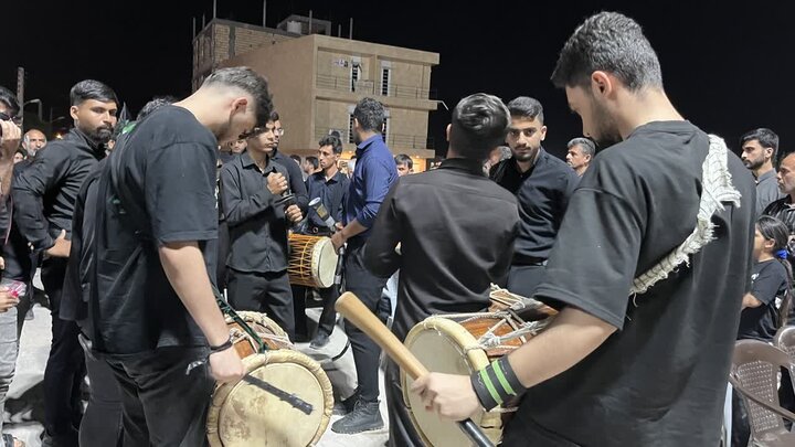 تصاویر/ وداع با جهادگر بسیجی شهید محمدامین صابرکار در بردخون