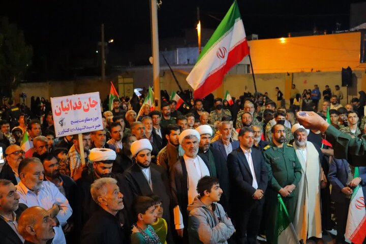 تصاویر/ هفتاد و چهارمین حضور میدانی مردم شهر کشاورز در حمایت از نظام اسلامی و رهبر انقلاب