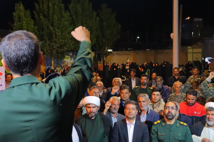 تصاویر/ هفتاد و چهارمین حضور میدانی مردم شهر کشاورز در حمایت از نظام اسلامی و رهبر انقلاب