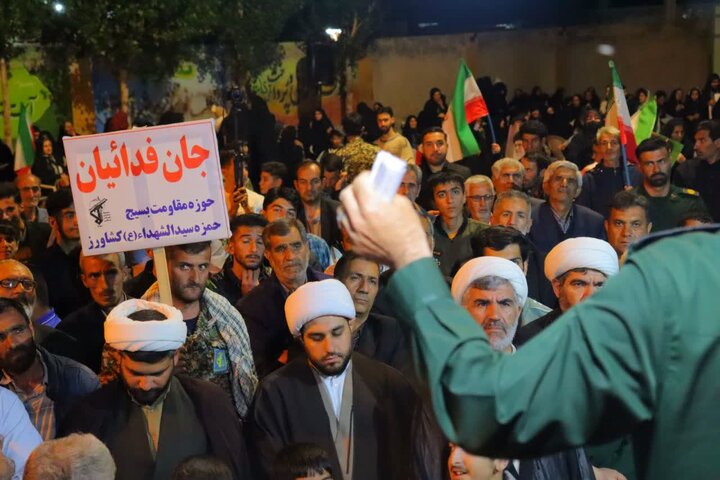 تصاویر/ هفتاد و چهارمین حضور میدانی مردم شهر کشاورز در حمایت از نظام اسلامی و رهبر انقلاب