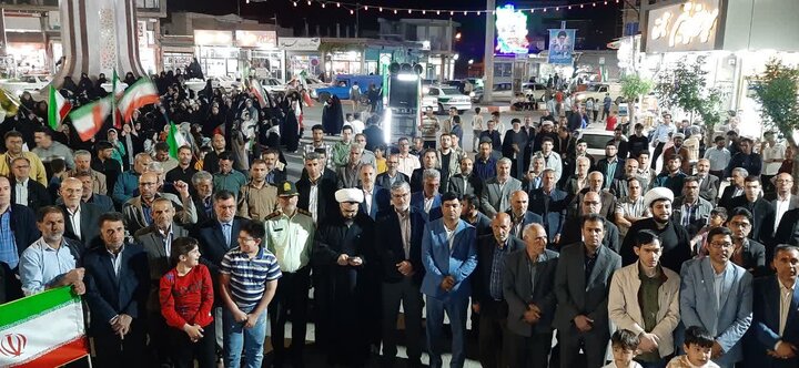 تصاویر/ فریاد خونخواهی رهبر شهید و بیعت با رهبر انقلاب مردم شهرستان چهاربرج در هفتاد و چهارمین شب