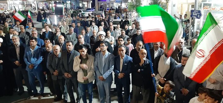 تصاویر/ فریاد خونخواهی رهبر شهید و بیعت با رهبر انقلاب مردم شهرستان چهاربرج در هفتاد و چهارمین شب