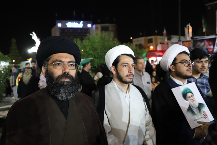 تصاویر/حماسه حضور در میدان به میزبانی نهادهای حوزوی در سنندج