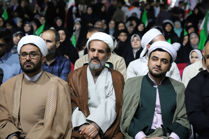 تصاویر/حماسه حضور در میدان به میزبانی نهادهای حوزوی در سنندج