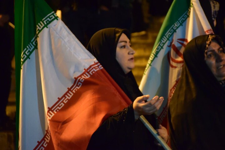 تصاویر/ هفتادوچهارمین شب ایستادگی مردم انقلابی ائل گلی تبریز