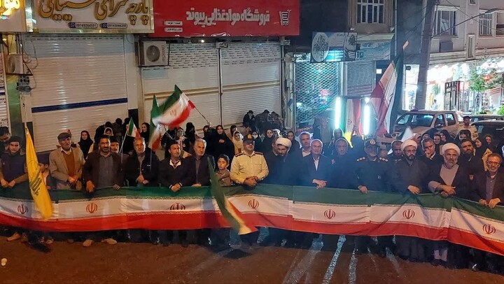 تصاویر/ هفتادوچهارمین شب ایستادگی مردم انقلابی آبش احمد