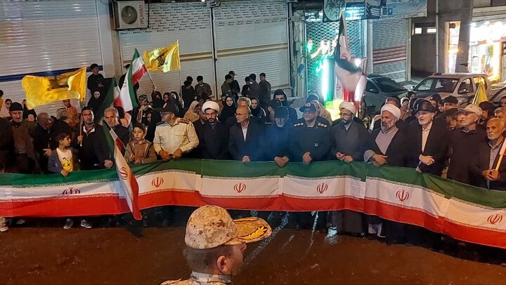 تصاویر/ هفتادوچهارمین شب ایستادگی مردم انقلابی آبش احمد