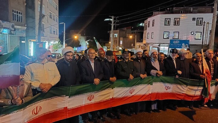 تصاویر/ هفتادوچهارمین شب ایستادگی مردم انقلابی آبش احمد
